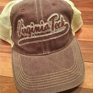 PRICE DROP! Virginia Tech Hokies Retro style Trucker Cap